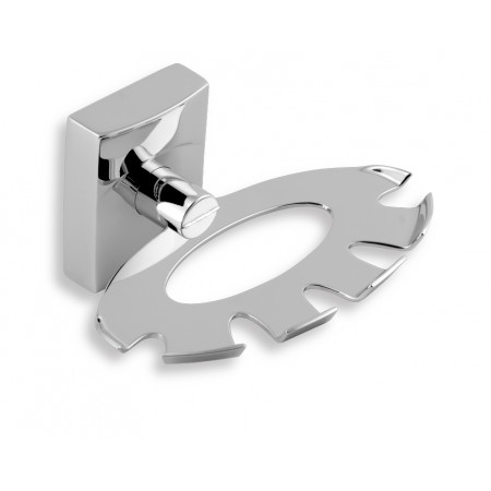 NOVASERVIS METALIA 12 Uchwyt na szczoteczki i pastę do zębów, chrom 0244,0