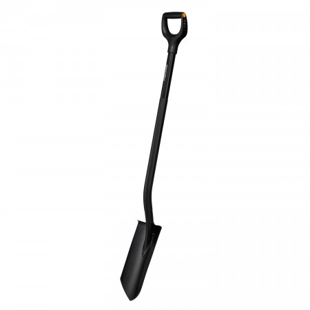 Fiskars Ergonomic Pro Ergonomiczna łopata drenarska, czarna 1066709