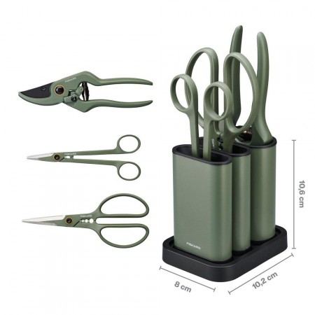 Fiskars Kompletny zestaw do pielęgnacji roślin, 3 szt. 1075317
