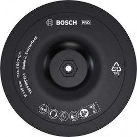 BOSCH PRO Backing Pad, 125 x 8 mm, z mocowaniem na rzepy 1609200154
