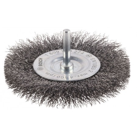 BOSCH Szczotka tarczowa z drutu PRO Metal clean, uchwyt prosty, 100 x 0,2 mm 1609200274