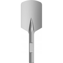 BOSCH PRO HEX 28-4C Dłuto łopatkowe, zaokrąglone, 135 × 400 mm 1618662000