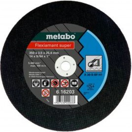 Metabo Flexiamant super cutting disc 350x3.5x25.4 steel, TF 41 (616203000)