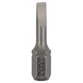 BOSCH Końcówka wkręcająca Extra Hart S 0,5x4,0, 25 mm 2607001457