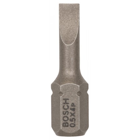 BOSCH Końcówka wkręcająca Extra Hart S 0,5x4,0, 25 mm 2607001458