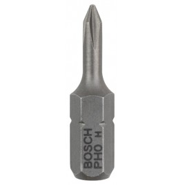 BOSCH Bit Extra Hard do wkrętarek PH 0, 25 mm 2607001506