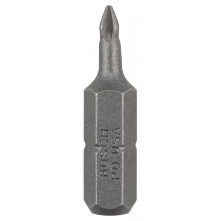 BOSCH Bit Extra Hard do wkrętarek PH 0, 25 mm 2607001507