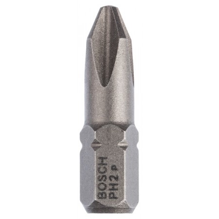 BOSCH Bit Extra Hard do wkrętarek PH 2, 25 mm 2607001512
