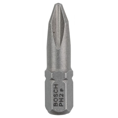 BOSCH Bit Extra Hard do wkrętarek PH 2, 25 mm 2607001514
