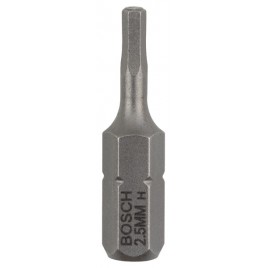 BOSCH Bit Extra Hard do wkrętarek HEX 2,5, 25 mm 2607001720