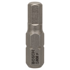 BOSCH Accessories Bit szcześciokątny, 5 mm, C 6.3, 3 szt. 2607001726