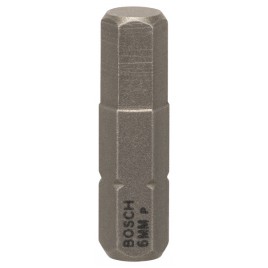 BOSCH Extra-Hart Końcówka do wkrętaka ekstra twarda, HEX 6, 25 mm 3 szt. 2607001728