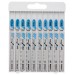 BOSCH 10-częściowy zestaw brzeszczotów do wyrzynarek Basic for Metal 2607010631