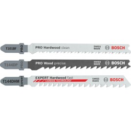 BOSCH Zestaw brzeszczotów do wyrzynarki PRO Wood, 15 szt 2607011436