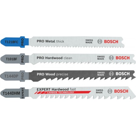 BOSCH Zestaw brzeszczotów do wyrzynarki PRO Wood and Metal, 15 szt 2607011437