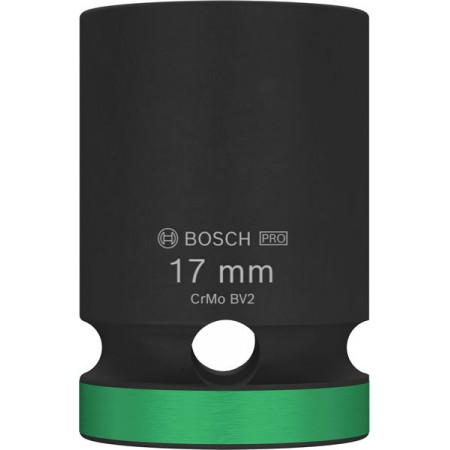 BOSCH Zestaw nasadek PRO Impact Socket, 1/2", 17 mm, standardowe 2608003048