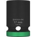 BOSCH Zestaw nasadek PRO Impact Socket, 1/2", 17 mm, standardowe 2608003048