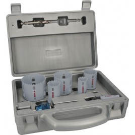 BOSCH Zestaw pił otwornic PRO Multi Material PC Plus, 9 szt. 2608594435