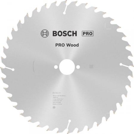 BOSCH Tarcza pilarska Optiline Wood 254 x 30 x 2,8 mm, 40 2608640443
