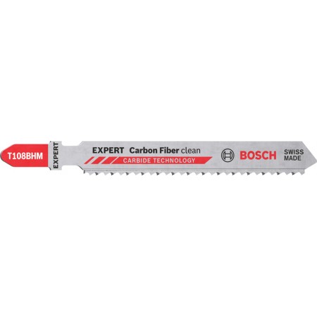 BOSCH Brzeszczot do wyrzynarki EXPERT 'Carbon Fiber Clean' T 108 BHM, 3 szt. 2608900565