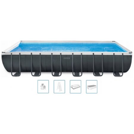 INTEX ULTRA XTR RECTANGULAR FRAME POOLS SET Basen 732 x 366 x 132 cm 26368NP