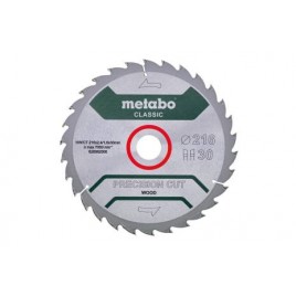 Metabo Piła tarczowa „precision cut wood – classic”, 216x30 Z30 WZ 22° 628062000