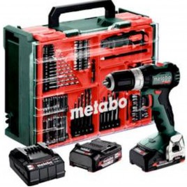 Metabo SB 18 L BL Wiertarko-wkrętarka udarowa akumulatorowa (18 V/2 x 2 Ah) 613157710