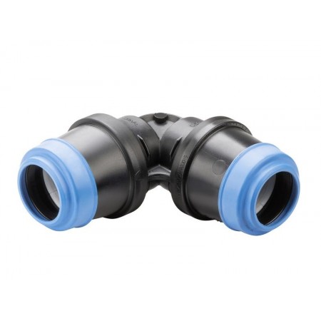 Hawle łuk ślizgowy 90°, ISO 6420, POM, do wodociągów, 40 × 40 mm, 642004004016 Hawle łuk ślizgowy 90°, ISO 6420, POM, do wodociągów, 40 × 40 mm, 642004004016