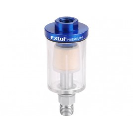 EXTOL PREMIUM Mini filtr do narzędzi pneumatycznych 8bar (0,8MPa) 8865101