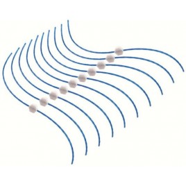 Black & Decker A6489 Zapasowa żyłka 2,4mm do GL7033 (10szt)