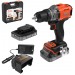 Black & Decker BCD382D2XK Wiertarko-wkrętarka (45Nm/18V/2x2,0Ah), walizka