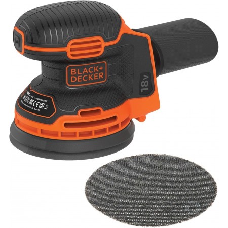 Black & Decker BDCROS18N Akumulatorowa szlifierka mimośrodowa (125mm/18V/bez aku) Black & Decker BDCROS18N Akumulatorowa szlifierka mimośrodowa (125mm/18V/bez aku)