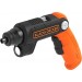Black & Decker BDCSFL20C Wkrętak akumulatorowy (3,6V/1,5Ah) z regulowanym uchwytem