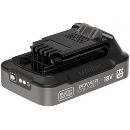 Black & Decker BDL2018S Akumulator Li-Ion (18V/2,0Ah), wskaźnik naładowania