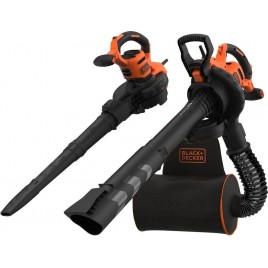 Black & Decker BEBLV300 Elektryczny odkurzacz do liści 3w1 (3000W/72L)