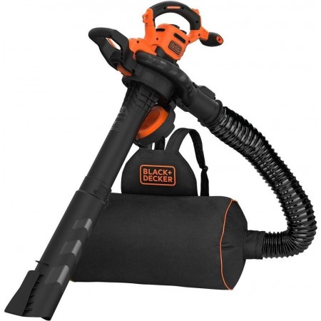 WYPRZEDAŻ Black & Decker BEBLV300 Elektryczny odkurzacz do liści 3w1 (3000W/72L) PO SERWIS WYPRZEDAŻ Black & Decker BEBLV300 Elektryczny odkurzacz do liści 3w1 (3000W/72L) PO SERWIS