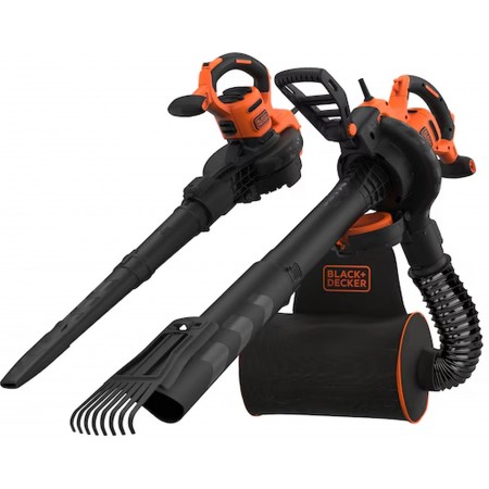 Black & Decker BEBLV301 Elektryczny odkurzacz liści 3w1 (3000W/72L)