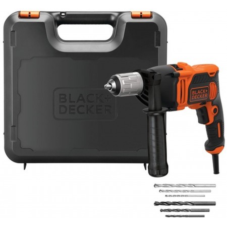 Black & Decker BEH850K Wiertarka udarowa (850 W/13 mm), walizka Black & Decker BEH850K Wiertarka udarowa (850 W/13 mm), walizka