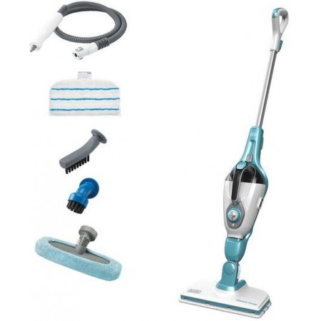 Black & Decker FSMH1321 Mop parowy z ręcznym czyszczeniem parowym 7w1 (1300 W / 0,5 l)