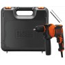 Black & Decker BEH550K-QS Schlagbohrmaschine (17Nm/550W) walizka