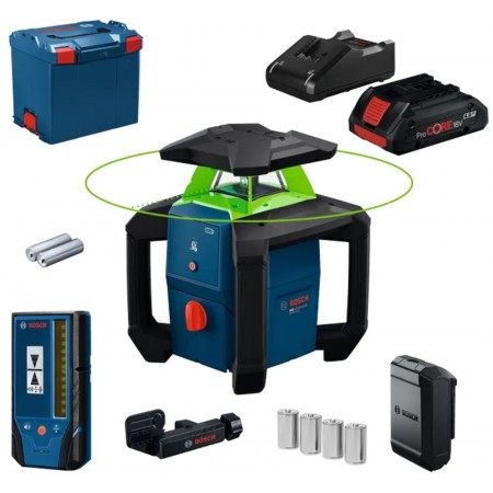 BOSCH GRL18V-3-31G PROFESSIONAL Laser rotacyjny budowlany 0601061G00 BOSCH GRL18V-3-31G PROFESSIONAL Laser rotacyjny budowlany 0601061G00