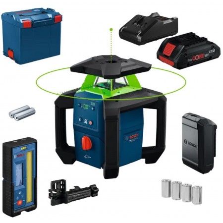 BOSCH GRL18V-4-34CVG PROFESSIONAL Laser rotacyjny budowlany 0601061H00 BOSCH GRL18V-4-34CVG PROFESSIONAL Laser rotacyjny budowlany 0601061H00