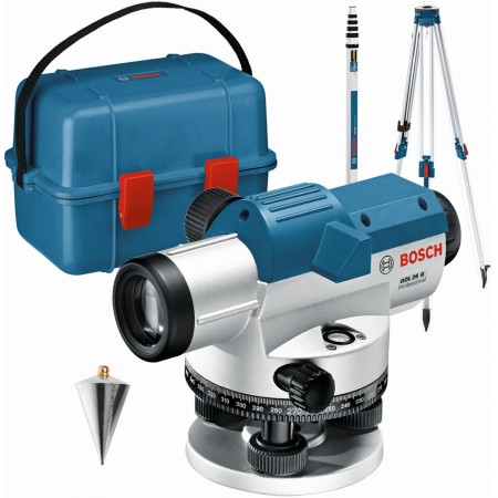 BOSCH GOL 26 G PROFESSIONAL Niwelator optyczny 0601068003 BOSCH GOL 26 G PROFESSIONAL Niwelator optyczny 0601068003