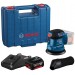 BOSCH GEX 185-LI PROFESSIONAL Szlifierka mimośrodowa, 1x4.0Ah;walizka 06013A5021