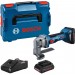 BOSCH GSC 18V-16 E Akumulatorowe nożyce do blachy, 2x 4.0Ah, GAL 18V-40, L-BOXX 0601926301