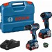 BOSCH Zestaw Combo GSR 18V-90 C + GDR 18V-220 C (2× 4.0Ah) 06019L6023