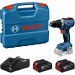 BOSCH GSR 18V-65 PROFESSIONAL Wiertarko-wkrętarka, 2× GBA 5.0Ah, L-Case 06019N3232