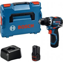 BOSCH GSR 12V-32 PROFESSIONAL Wiertarko-wkrętarka akumulatorowa, 2x 2.0Ah, L-Boxx 06019N70