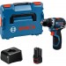 BOSCH GSR 12V-32 PROFESSIONAL Wiertarko-wkrętarka akumulatorowa, 2x 2.0Ah, L-Boxx 06019N70