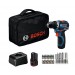 BOSCH GSR 12V-32 PROFESSIONAL Wiertarko-wkrętarka, 2x 2.0Ah, Torba, 24 szt AC 06019N7006